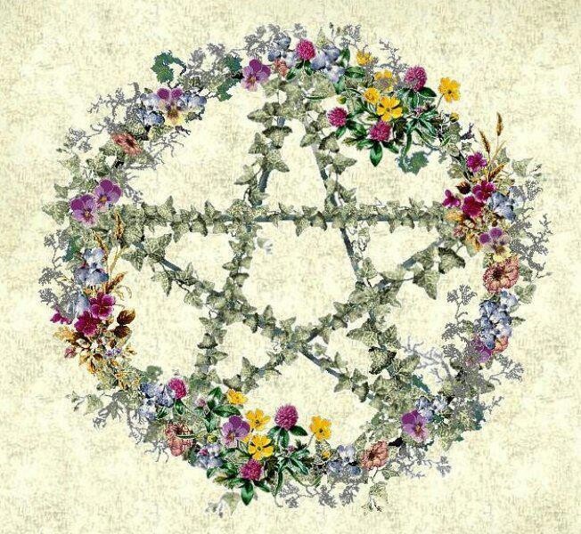 flower pentagram